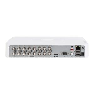 full-channel motion detection 2.0 16 Turbo HD/AHD/Analog interface input, 16-ch HDTVI coaxial video & audio input, 1-ch RCA audio input, HDMI & VGA Output, 1 SATA interface, HD1080P Lite: 15fps/ch, mini 1U case