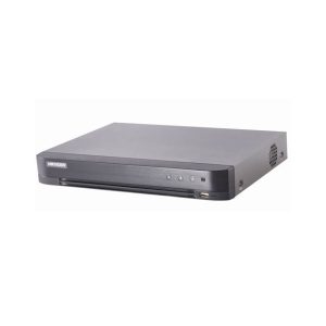8 Turbo HD/CVI / AHD / CVBS self-adaptive interfaces input, 8-ch video&4-ch audio input, 2-ch IP video input, H.265 Pro+/H.265 Pro/H.265/H.264+/H.264 compression , 8 MP@12fps, 5 MP@20fps, 3 MP@18fps, 4 MP/1080p/720p/WD1/4CIF/VGA/CIF@25fps (P)/30fps (N), Extended transmission distance over coax cable, 4K UHD output, alarm I/O: 8/4, 380 1U case, 2 SATA interface up to 8 TB, 1 RJ45 1000M Smart Function Supports multiple VCA (Video Content Analytics) events for both analog and smart IP camerasλ Supports line crossing detection and intrusion detection of all channels, and 2-ch sudden scene change detection