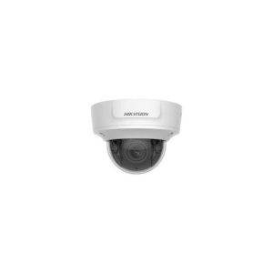 1/2 Progressive Scan CMOS; H.265+/H.265/H.264+/H.264/MJPEG; Color: 0.01 lux@(F1.2, AGC ON), 0 lux with IR; Powered by Darkfighter, 2.8~12mm motorized VF lens, 20fps(3840×2160), 25fps/30fps (3072×1728, 2560×1440, 2048×1536,1920×1080); VCA functions; 3 streams; 3D DNR; BLC; ICR; 120dB WDR, up to 30m; DC12V&PoE; Built-in micro SD/SDHC/SDXC slot; Built-in Audio/Alarm I/O, HIK-Connect cloud service Line crossing detection, Intrusion detection, Face detection